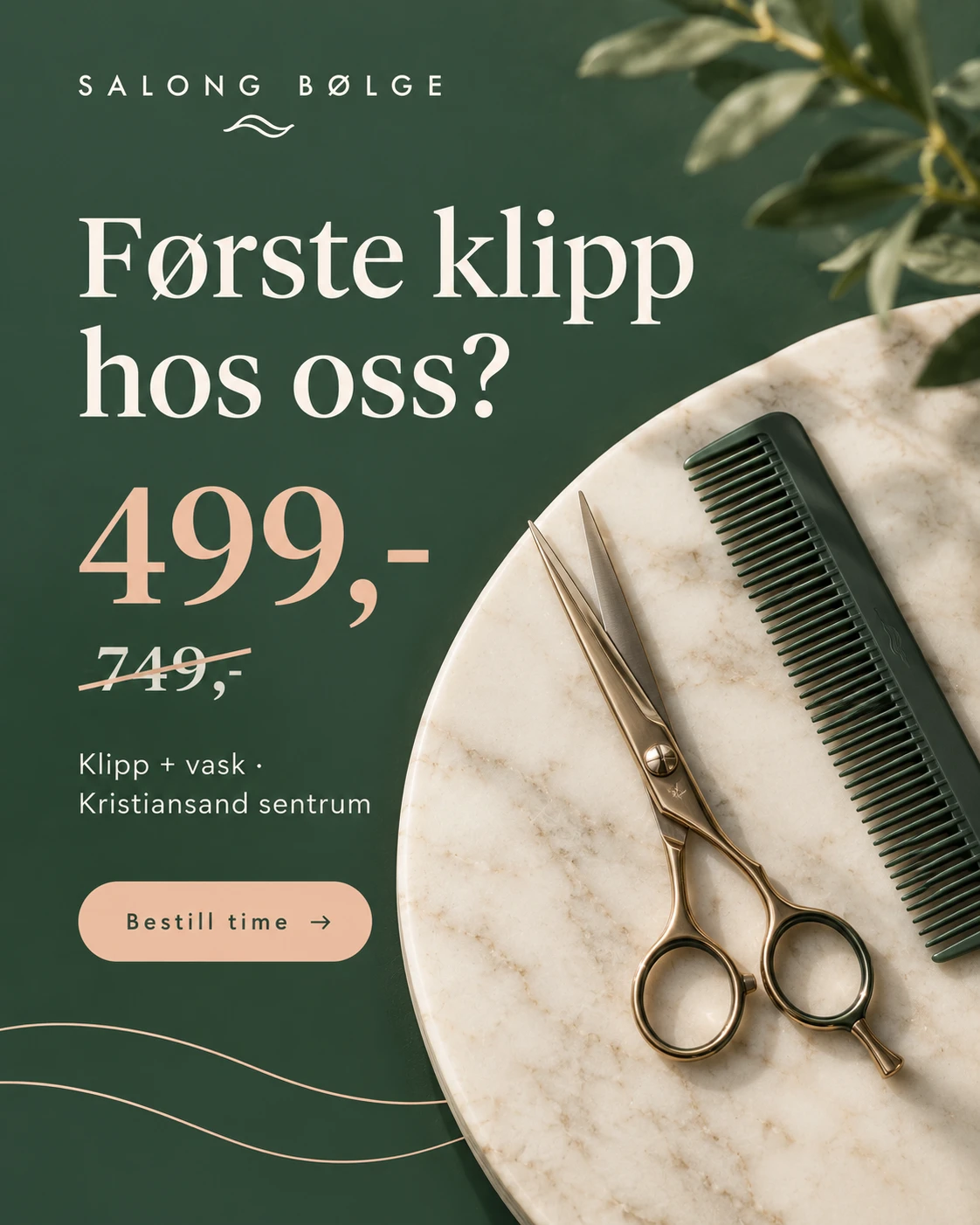 Eksempelannonse: Pris